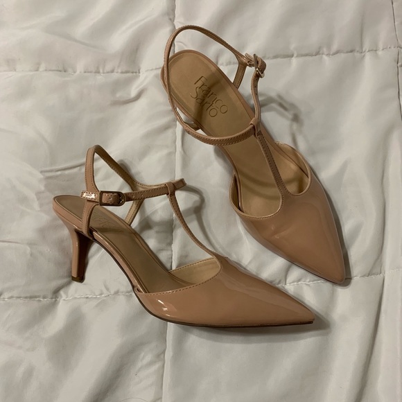 Franco Sarto Heels with Strap - Picture 1 of 5